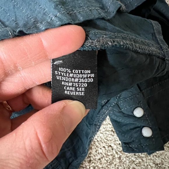 BKE Holt Pearl Snap Shirt Men’s Relaxed fit XL - Picture 7 of 10